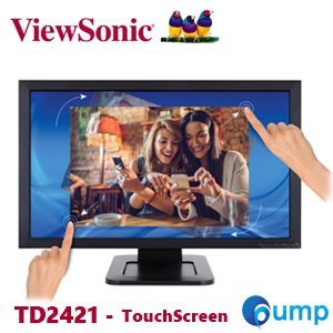 ViewSonic TD2421 24 (23.6” Viewable) Full HD Optical Touch Monitor