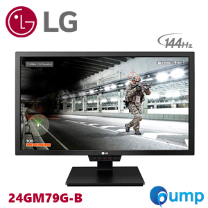 LG 24GM79G-B: 24 Class Full HD 144Hz FREE-SYNC Gaming Monitor