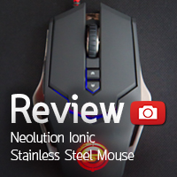 [รีวิว-Review] Neolution E-Sport IONIC Stainless Steel Mouse
