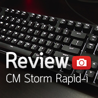 [รีวิว-Review] CM Storm QuickFire Rapid-i Fully Backlit Mechanical Gaming Keyboard