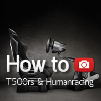 วิธีการติดตั้ง T500RS กับ Humanracing ให้พอดีกับสัดส่วนของผู้ใช้