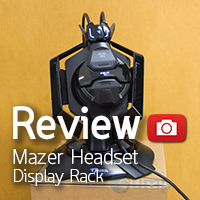 Mazer headset display rack