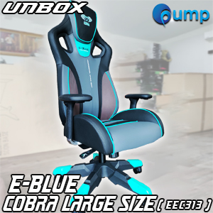 [แกะกล่อง-Unbox] E-BLUE COBRA LARGE SIZE EEC313 (EEC313BLAA-IA)