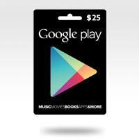 จำหน่าย-ขาย Google Play Gift Card - 25$ (990 บาท)