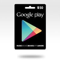 จำหน่าย-ขาย Google Play Gift Card - 50$ (1990 บาท)