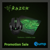 [Promotion] Razer Ouroboros + Goliathus Large (SPEED)