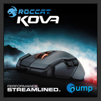 โปรโมชั่นซื้อ Roccat KOVA Black Gaming Mouse แถมฟรี แผ่นรองเมาส์ Roccat KANGA