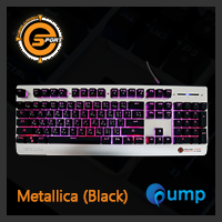 Neolution E-Sport Metallica Gaming Keyboard- Black 