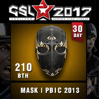 GSL2017 : Mask PBIC 2013 อายุ 30 วัน