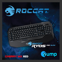 ROCCAT™ Ryos MK Glow - Illuminated Mechanical Gaming Keyboard (Cherry MX Red) - TH