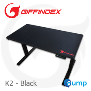 GIFFINDEX โต๊ะปรับระดับความสูง ด้วยมอเตอร์ รุ่น K2 (สีดำ)