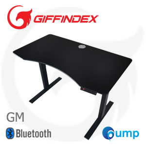 GIFFINDEX รุ่น GM (สีดำ) - โต๊ะปรับระดับความสูง ด้วยไฮดรอลิก ผ่านBluetooth (IOS)