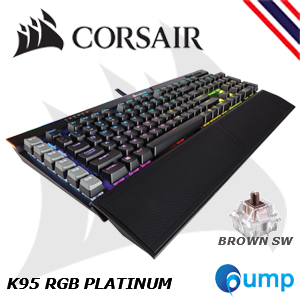 Promotion Sale!! - Corsair K95 RGB PLATINUM Mechanical Gaming Keyboard — Cherry MX Brown (Thai Layout)