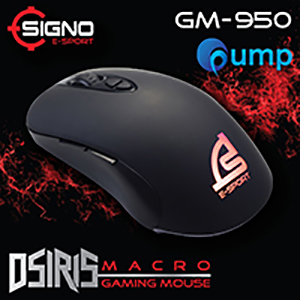 Signo E-Sport GM-950 OSIRIS macro Gaming Mouse