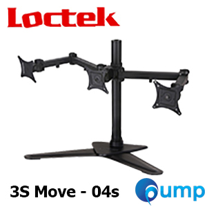 Loctek Triple LCD Monitor Desk Mount Stand ขาตั้ง 3 จอ แบบตั้งโต๊ะ (3S Move - 04s)