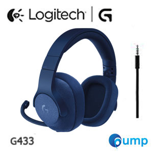 Logitech G433 Surround Sound 7.1 Gaming Headset With DTS - Blue