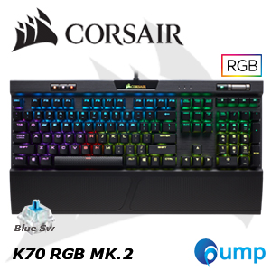 Corsair K70 RGB MK.2 Mechanical Gaming Keyboard [MX Blue Switch]
