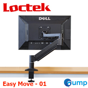 Loctek Desk Monitor Mount Easy Move - 01 (Black)