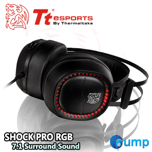 Tt eSPORTS SHOCK PRO RGB 7.1 Gaming Headset 