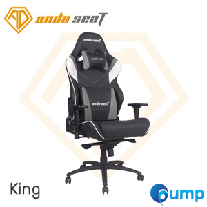 Anda Seat Assassin King Series Gaming Chair - Black / White / Gray
