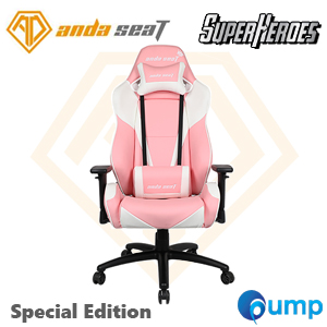 Anda Seat Special Edition Large Gaming Chair (Pretty Pink White)