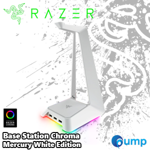 Razer Base Station Chroma Mercury White Headset Stand 