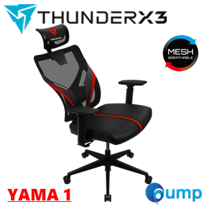 ThunderX3 YAMA1 ERGONOMIC Gaming Chair - Black/Red 