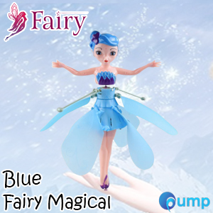 Fairy Magical (Blue) - Flying Suspended Aircraft Control Dolls Toys