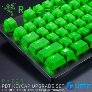 Razer PBT KEYCAP UPGRADE Set for Mechanical And Optical Keyboards - Green