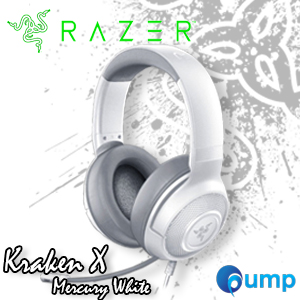 Razer Kraken X Mercury White 7.1 Surround Sound Gaming Headset