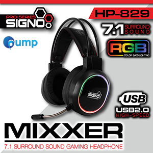 Signo E-Sport HP-829 RGB 7.1 Gaming Headset