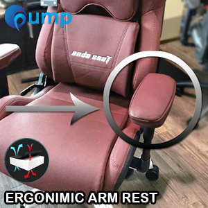 G-Ergonomic Arm Rest For Gaming Chair - Red