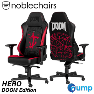 Noblechairs HERO PU Gaming Chairs - DOOM Edition