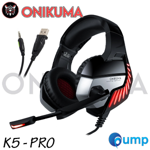 ONIKUMA K5-Pro Wired Stereo Gaming Headset Red