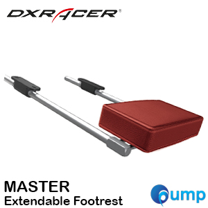 DXRacer MASTER Extendable Footrest - (FRI233S/R - Red)