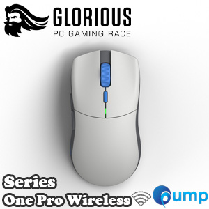 Glorious Series One Pro Wireless Mouse (Forge) (Blue Vidar) (Gray/Blue)