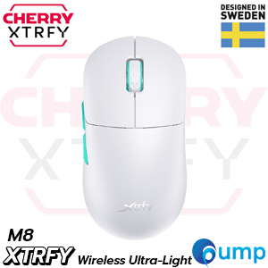 Xtrfy M8 Wireless Gaming Mouse - White