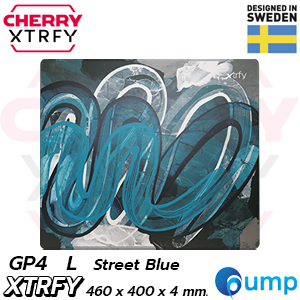 Xtrfy GP4 Gaming MousePad - Large - Street Blue
