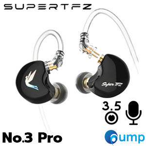 TFZ SuperTFZ No.3 PRO - In-Ear Monitors - 3.5mm With MIC - Black