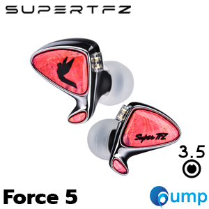 TFZ SuperTFZ Force 5 - In-Ear Monitors - 3.5mm - Red
