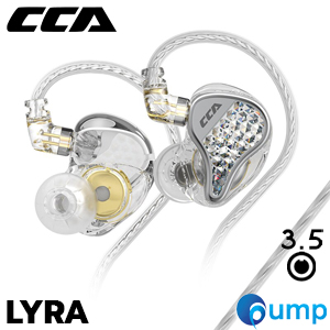 CCA LYRA - In-Ear Monitors - 3.5mm - Silver