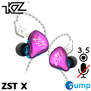 KZ ZST X - In-Ear Monitors - 3.5mm - Colorful