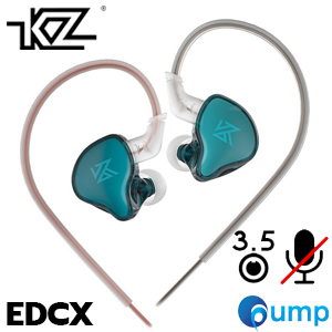 KZ EDCX - In-Ear Monitors - 3.5mm - Cyan