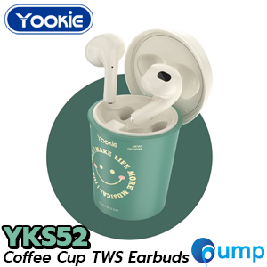 Yookie YKS52 Coffee Cup True Wireless Earbuds - Green