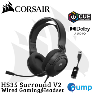 Corsair HS35 Surround v2 Multiplatform Gaming Headset - Carbon