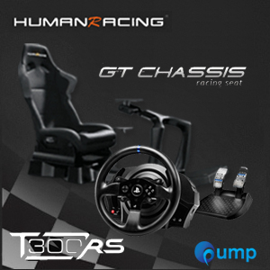 (Promotion Complete Set) HumanRacing GT Chassis (Black) + T300rs