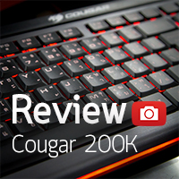 [รีวิว-Review] Cougar 200K Gaming Keyboard