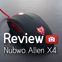 [รีวิว-Review] Nubwo Alien X4 Gaming Mouse