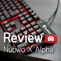 [รีวิว-Review] Nubwo X-series Alpha X8 Gaming Keyboard