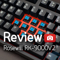 [รีวิว-Review] Rosewill RK-9000V2 Mechanical Keyboard (Cherry MX Blue)